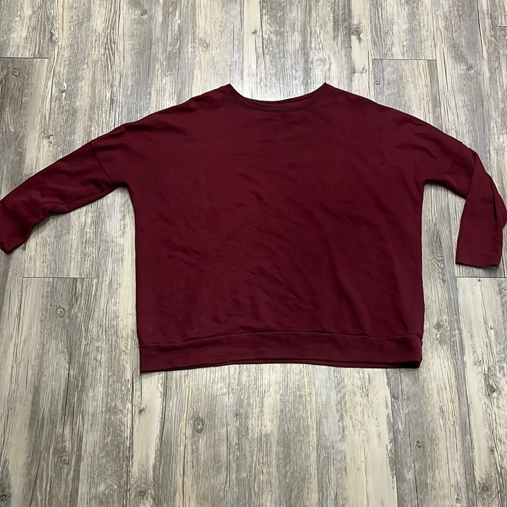 Cozy F21 Maroon Sweater